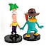 Іграшки фігурки Phineas & Ferb (Фінес і Ферб) 4 шт, фото 3