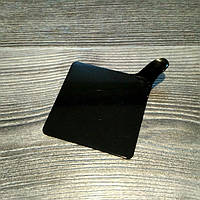 Тарілка (дощечка) Глянець Чорна Квадратна Pavoni