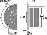 Monacor DT-352NF, фото 2