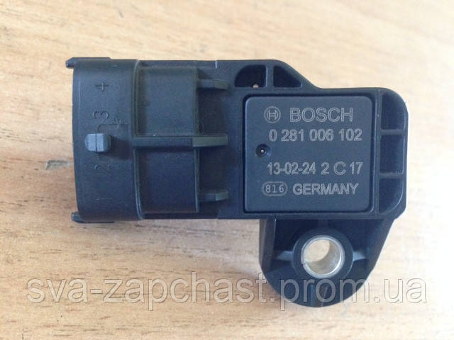 Датчик тиску турбіни ГАЗ 3309 ВАЛДАЙ Євро3 BOSCH 0 281 006 102