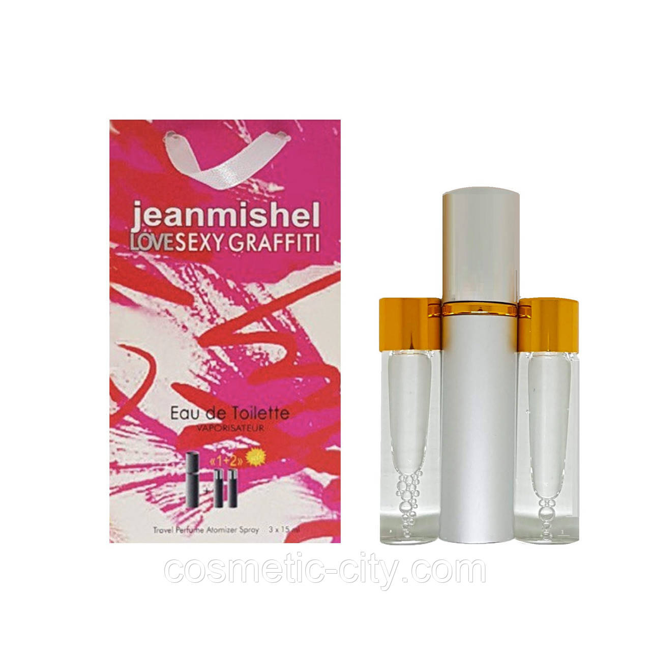 Jeanmishel Love Sexy Graffiti 3 x 15 ml