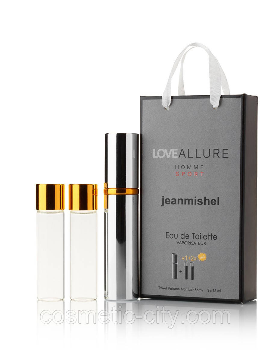 Jeanmishel Love Allure Homme Sport  3 x 15 ml