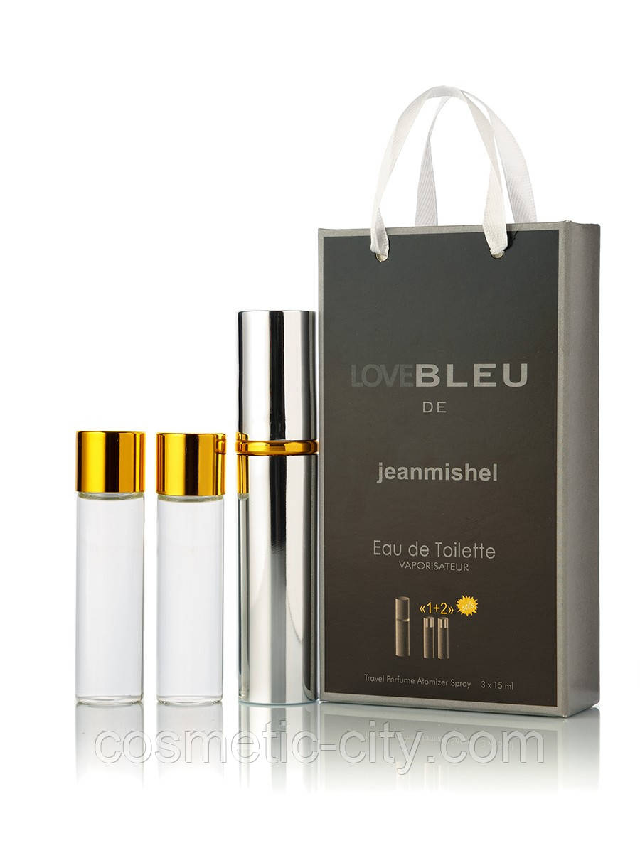 Jeanmishel Love Bleu de 3 x 15 ml