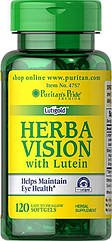 Puritan's Pride Herbavision with Lutein and Bilberry 120 Softgels