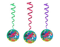 Гірлянди підвіски паперові "Поллі", 5 шт./набір