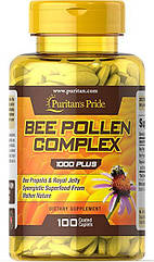 Puritan's Pride Bee Pollen Complex 1000 mg 100 (капс.)