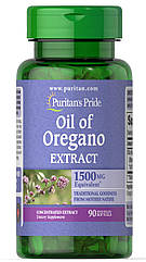 Puritan's Pride Oil of Oregano Extract 1500 mg, Олія орегано (90 капс.)