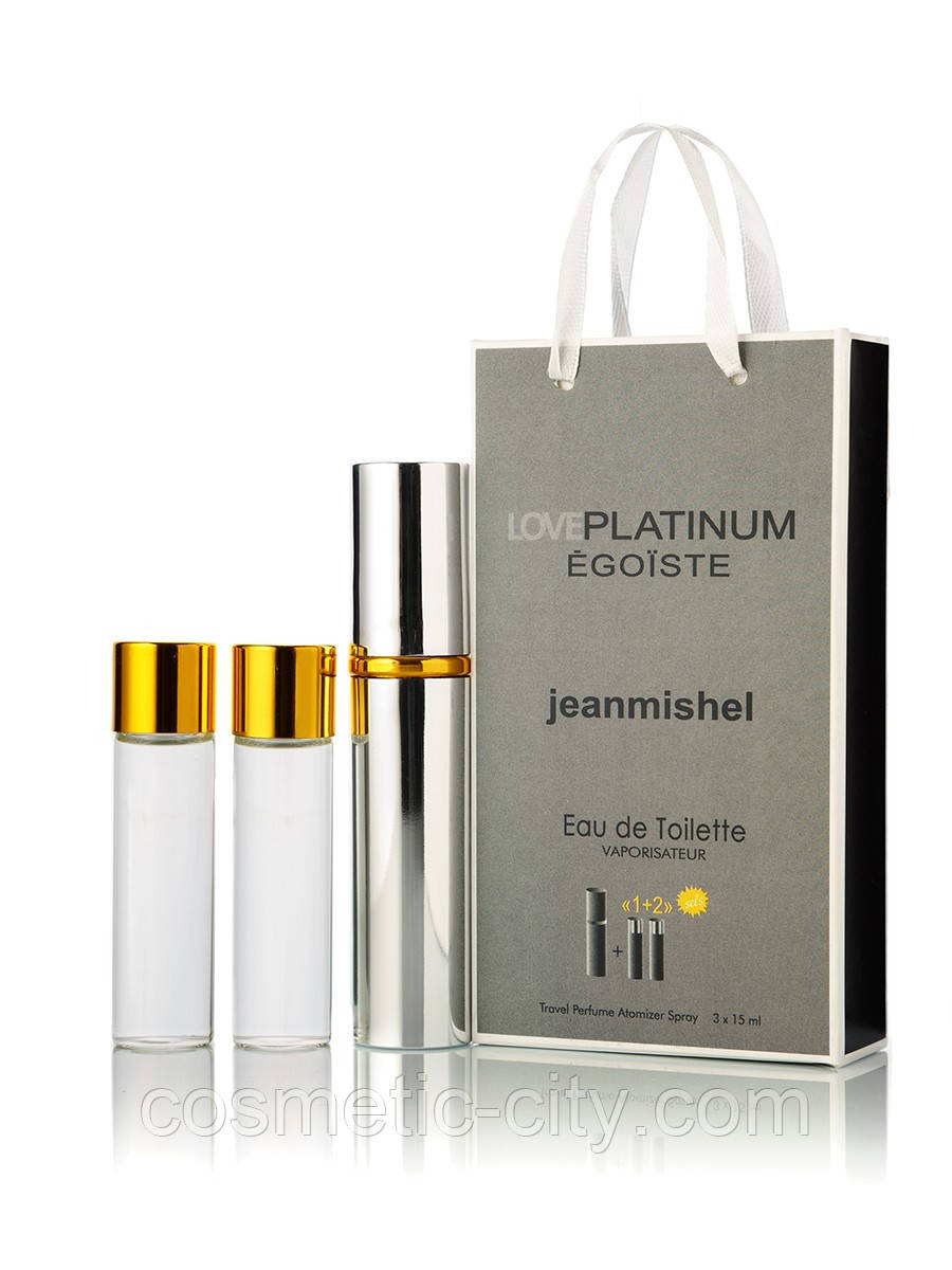 Jeanmishel Love Platinum Egoiste  3 x 15 ml