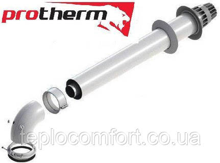 Комплект для горизонтального проходу крізь стіну Protherm Ø60/100 (Condens)
