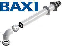 Коаксиальный горизонтальный комплект Baxi 750мм, Ø60/100 (Condensing)