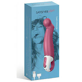 Потужний вібратор Satisfyer Vibes Petting Hippo з гнучким стовбуром, литий силікон 777Shop.com.ua