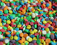Конфетти разноцветная посыпка сахарная декоративная 40 гр