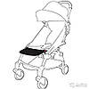 Підніжка/подовжувач для ніг відкритого типу для коляски Yoya 175/Yoya 165/Yoya 175A+/Baby Throne, фото 3
