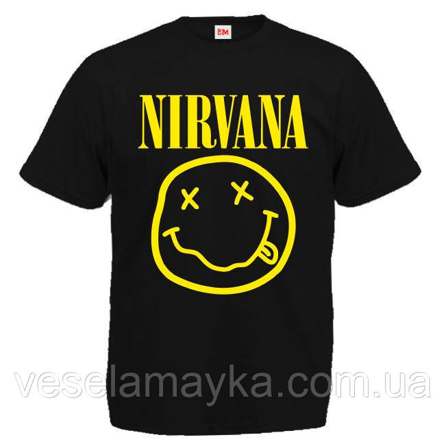 Футболка "Nirvana Smile" (Нірвана), фото 1