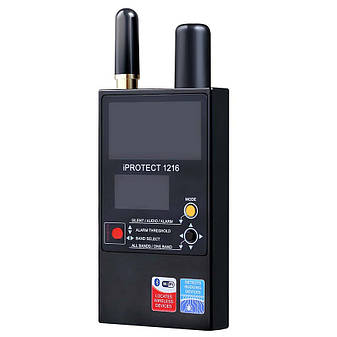 IProtect 1216 - детектор для виявлення прихованих жучків, прослуховування, відеокамер, фото 1