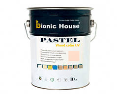 Фарба для дерева PASTEL Wood Color Bionic-House 10 л Зефір Р205