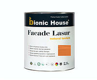 Краска для дерева FACADE LASUR Bionic-House 2,8л Миндаль А112