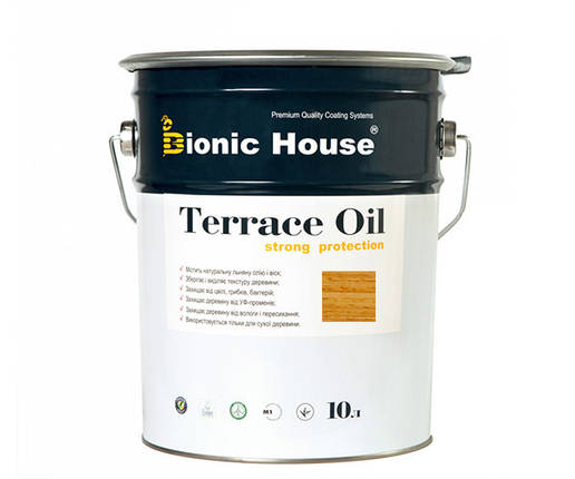 Олія для терасу Bionic-House 10 л Дуб, фото 1