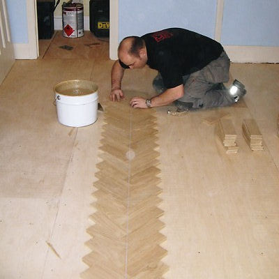 Укладання паркету ялинкою