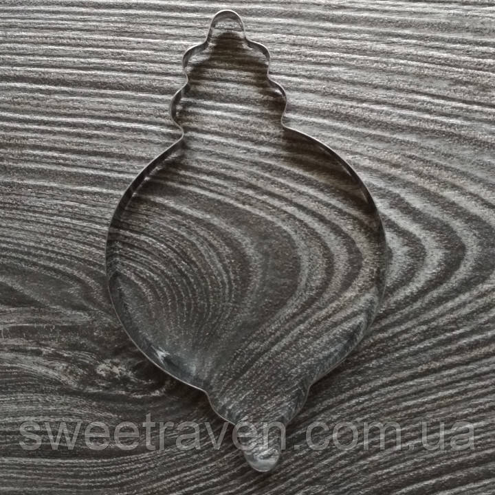 Вирубка для печива та пряників Ялинкова іграшка 2, фото 1