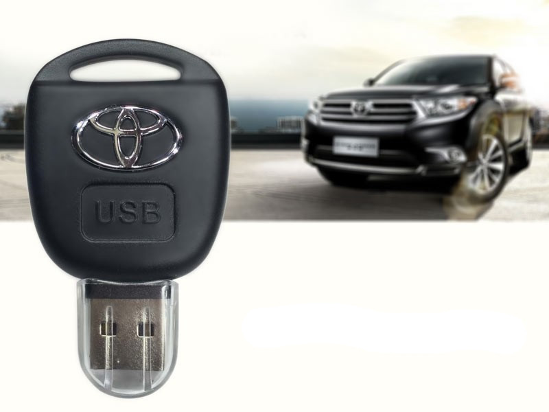 Флеш накопичувач USB з логотипом Toyota 8 GB