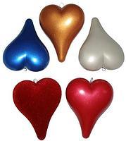 Іграшка новорічна на ялинку СЕРДЕЧКО, фото 1