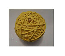 Куля новорічна D-100 Мотанка руч. роб.  1шт.