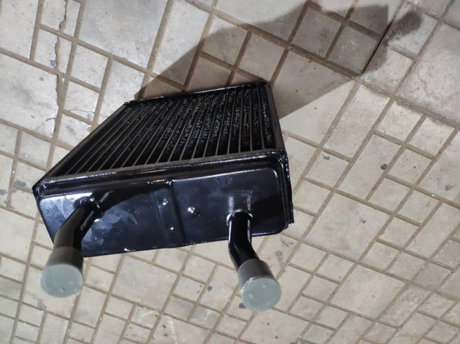 Радиатор отопителя ГАЗ 2410, 3102, 3110 (медн) (патр.d 16) (пр-во ШААЗ ...