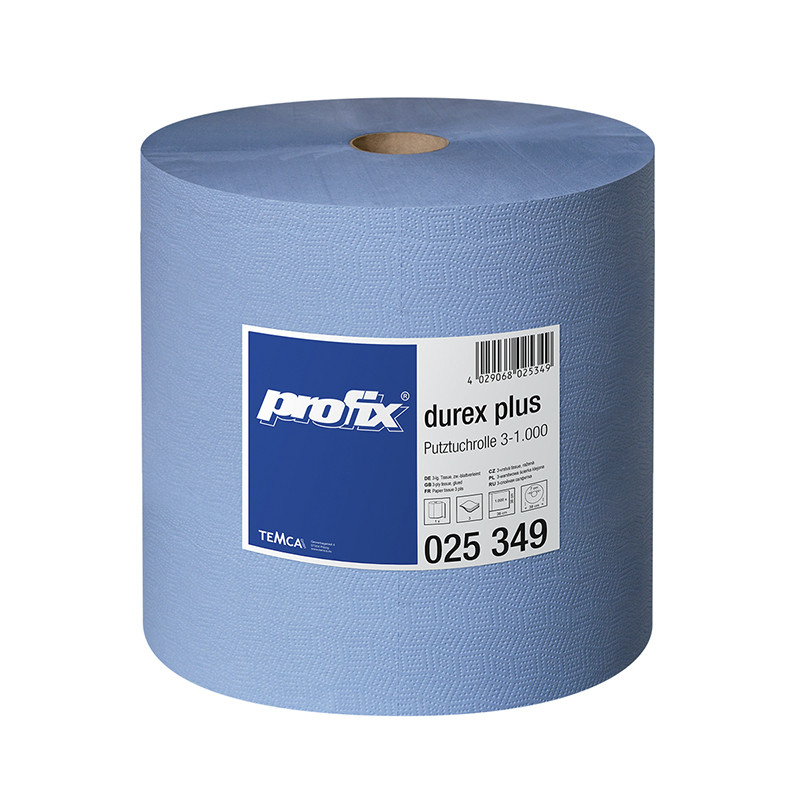 Протиральний папір TEMCA Profix Durex Plus 3-шаровий, 38х36 см