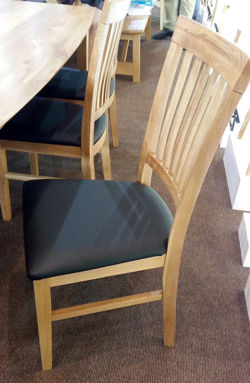 Стілець обідній дерев'яний з оббивкою Райнес GOOD WOOD Руськополянський Меблевий Комбінат Явір