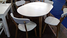 Обідній стіл в скандинавському стилі Женова 1100 GOOD WOOD Руськополянський Меблевий Комбінат Явір, фото 2