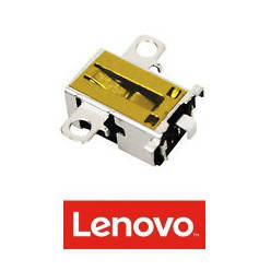Оригінальний роз'єм гніздо живлення Lenovo 510, 510-15ISK - разем 4.0 х 1.7 мм, фото 3