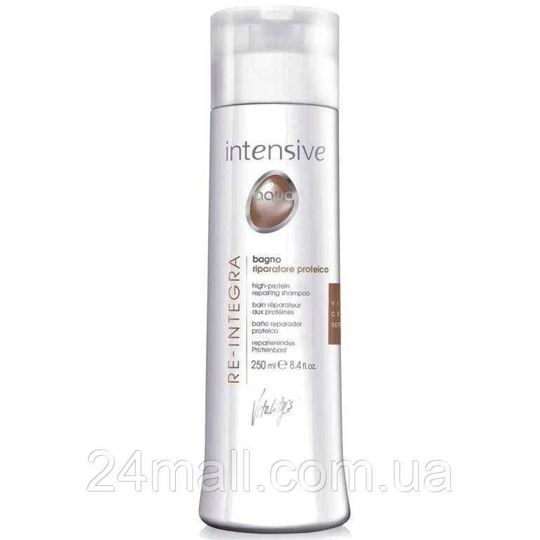 Відновлюючий шампунь протеїновий Vitality's Aqua Re-Integra High Protein Repairing Shampoo 250 мл