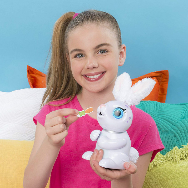 Інтерактивний голодний кролик Жувастик Hungry Bunnies Chewy zoomer
