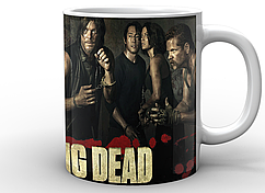 Кружка GeekLand біла Ходячі Мерці The Walking Dead постер WD.02.013