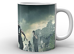 Кружка GeekLand біла Ходячі Мерці The Walking Dead Рік WD.02.014