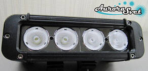 Світлодіодна балка 40 Ватів універсальний варіант покращеного освітлення за будь-яких погодних умов.