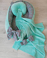 Гніздечко кокон для новонароджених, фото 3