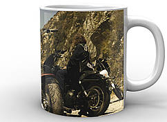 Кухоль Geek Land білий Сини Анархії Sons of Anarchy постер SA.002.01