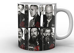 Кружка Geek Land біла Анархія сини Sons of Anarchy Sons of Anarchy heroes SA.002.19