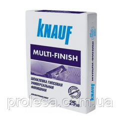 Універсальна гіпсова фінішна шпаклівка Knauf MULTI-FINISH (25кг)