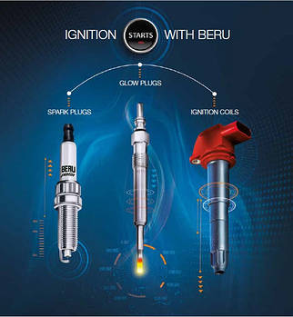 Свічки запалювання BERU