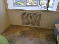 Екран на батарею опалення