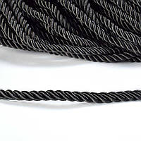Шнур кручений 9 мм чорний (60503.004)
