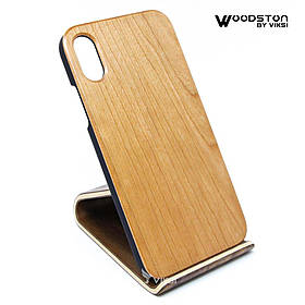 Чохол дерев'яний Cherry для iPhone Х