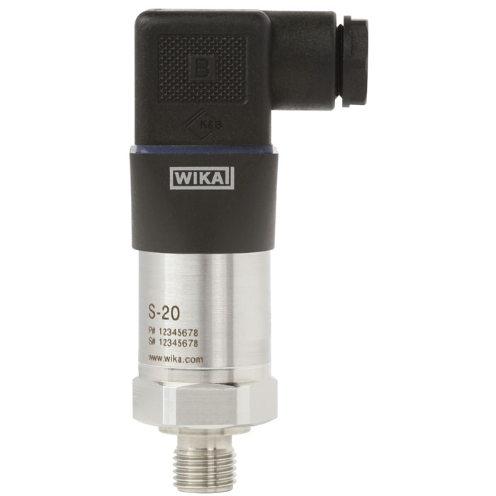 Датчик тиску WIKA S-20, 0..16 bar, G1/2В, 4-20mA., фото 1