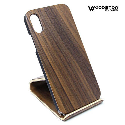 Чохол дерев'яний Walnut для iPhone Х, фото 1