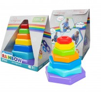 Пластиковая детская пирамидка.Детская пирамидка.Пирамидка детская цветная.