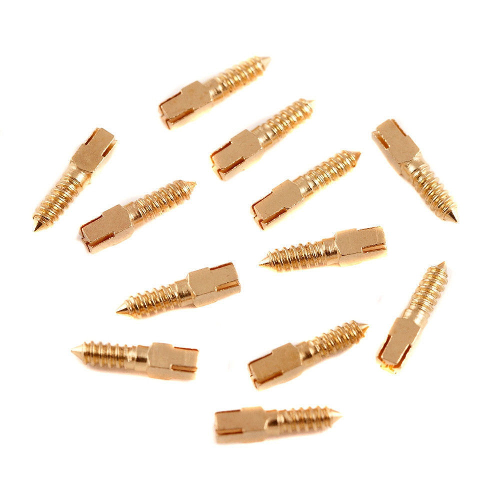 Штифты анкерные позолоченные, 12шт./уп. стоматологические материалы ...