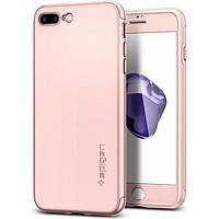 Чохол Spigen для iPhone 7 Plus Thin Fit 360, Rose Gold (043CS21102)